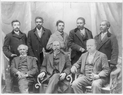 Board of directors of the Coleman Manufacturing Company, Concord, North Carolina, c.1899 by American Photographer